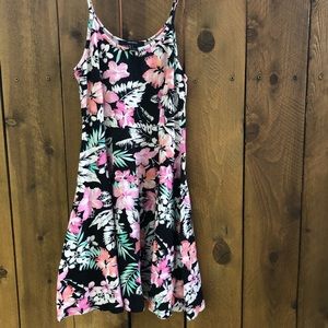 F21 floral dress